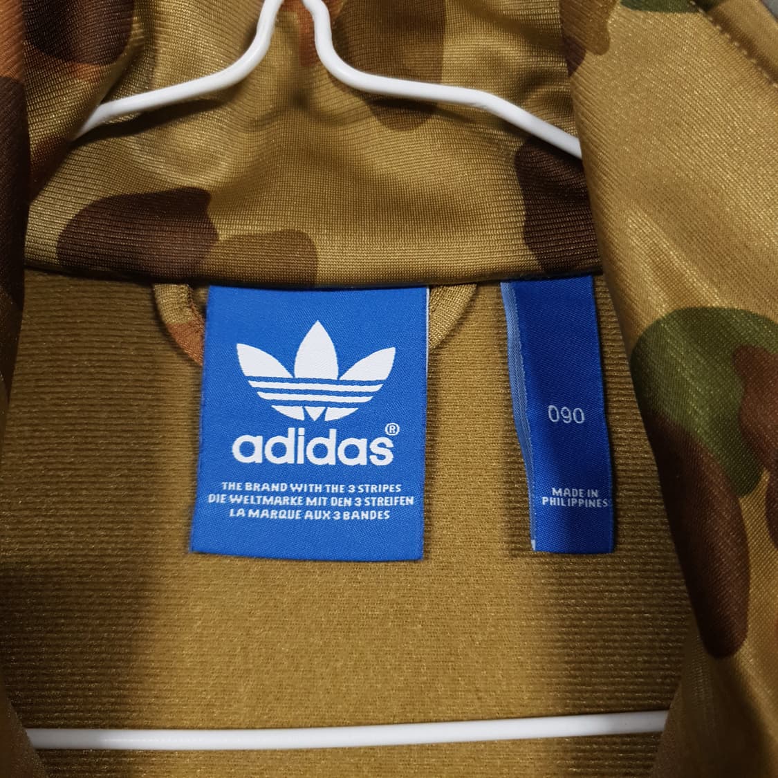 실측 M) 아디다스 유로파 파이어버드 대장급 희귀 카모 트랙탑 져지 자켓 상품이미지5