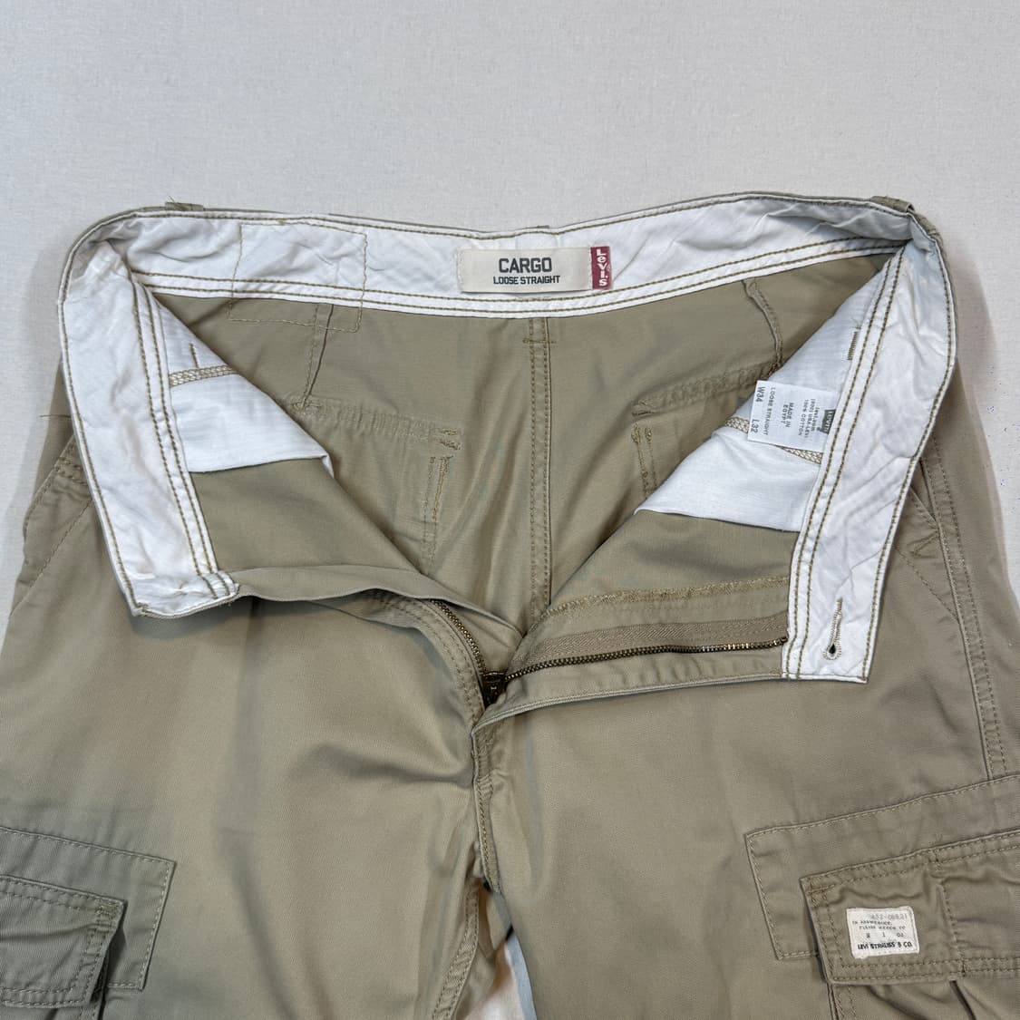 34inch) 리바이스 워크웨어 카고 팬츠 루즈 스트레이트핏 상품이미지8