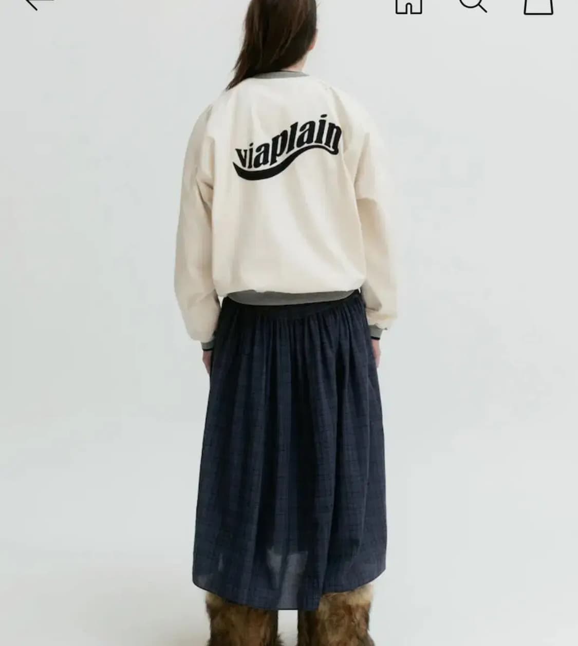 비아플레인 아노락 / Via Logo Reversible Anorak m 상품이미지1