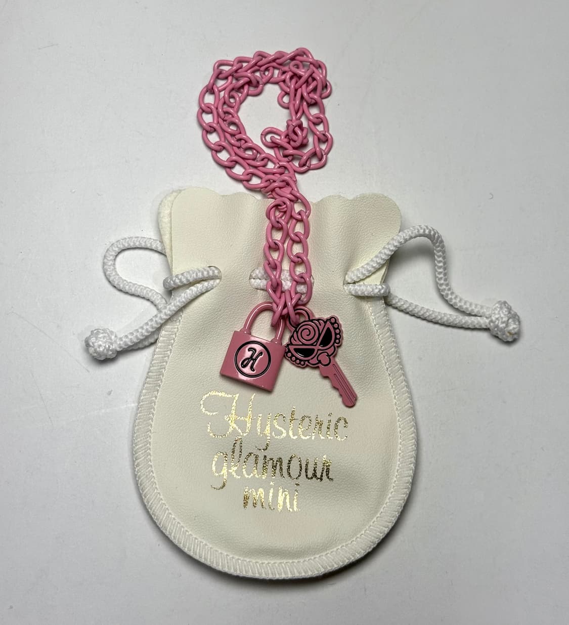 히스테릭 글래머 아카이브 자물쇠 열쇠 초커 목걸이 새상품 풀구성 상품이미지1