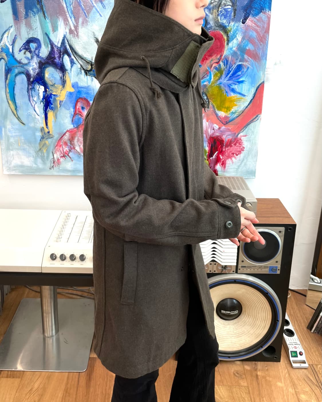 [M] 캐서린햄넷 피쉬테일 코트 상품이미지6