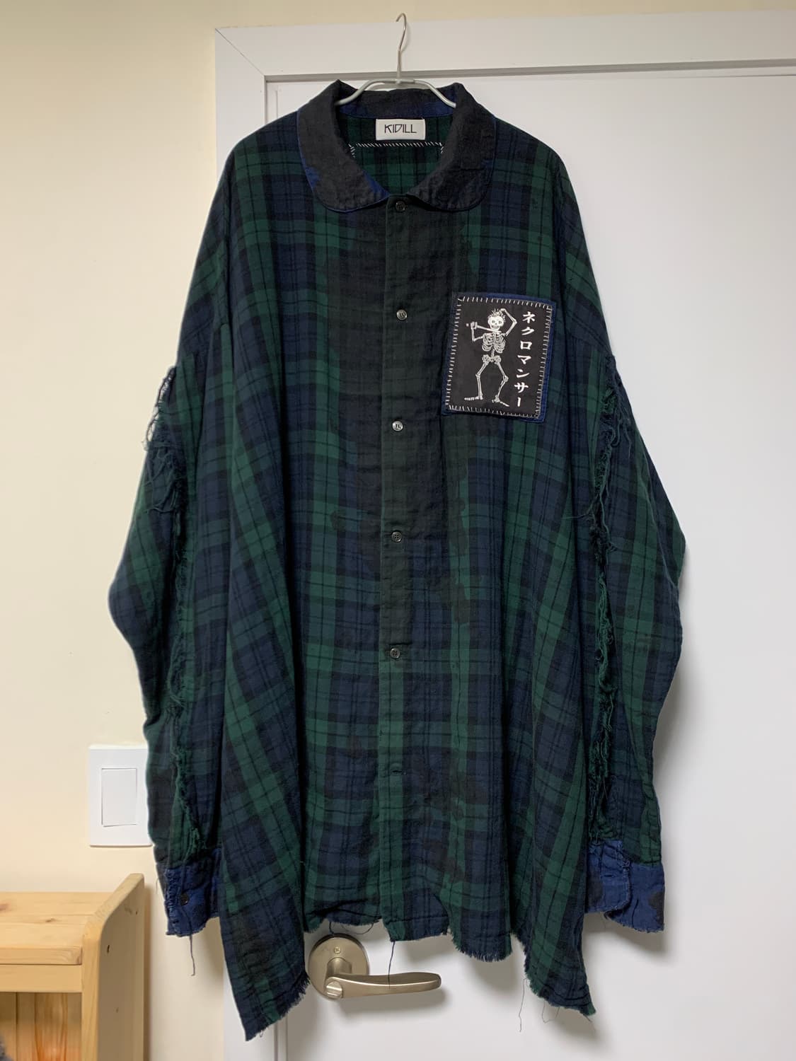 KIDILL 24SS 피터팬 오버사이즈 셔츠 F 상품이미지1