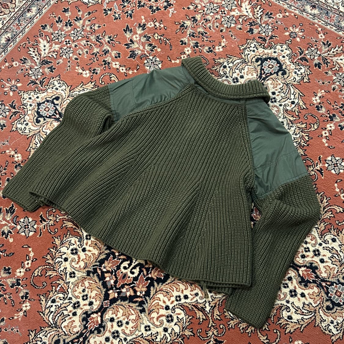 자라 ZARA 밀리터리 니트 스웨터 (M) 새상품 한정판 상품이미지6