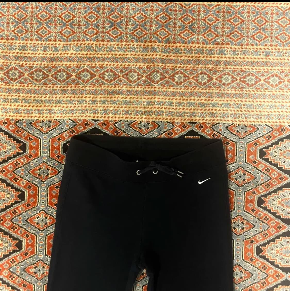 나이키 스우시 슬림핏 블랙 트레이닝 팬츠 여성M 상품이미지2