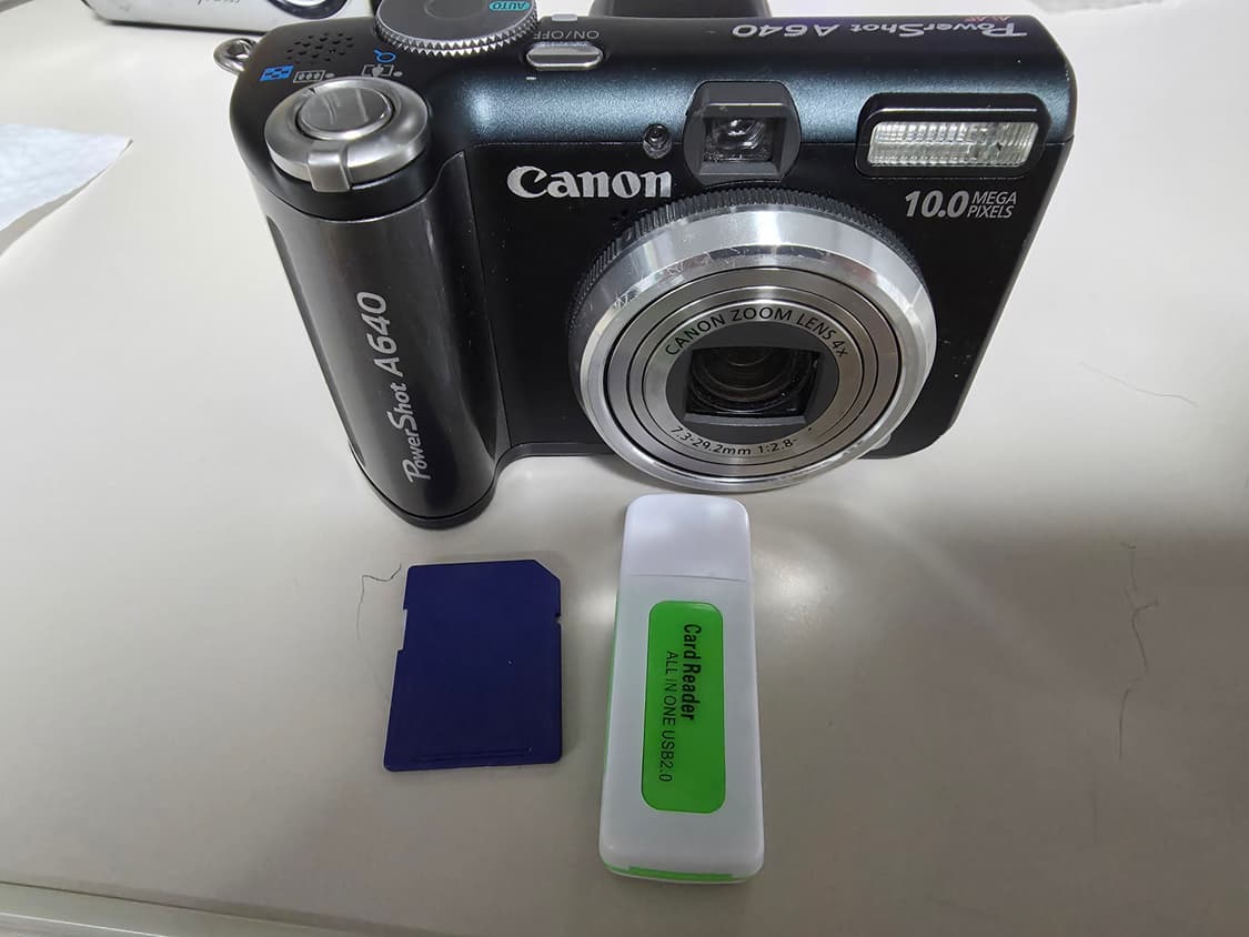 캐논 파워샷 A640 빈티지 디지털카메라 상품이미지9