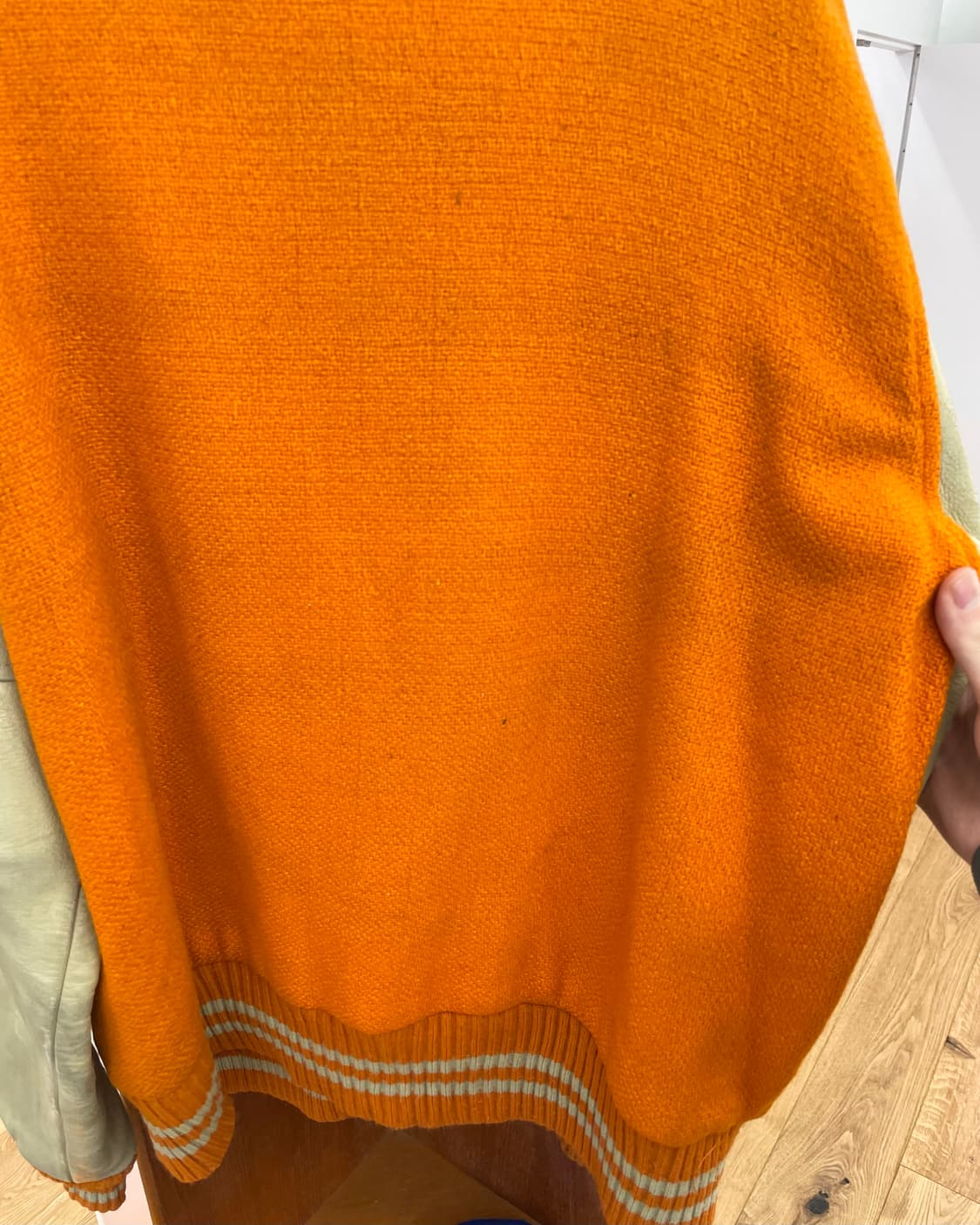 [40] 휴스턴 바시티 자켓 오렌지 상품이미지5