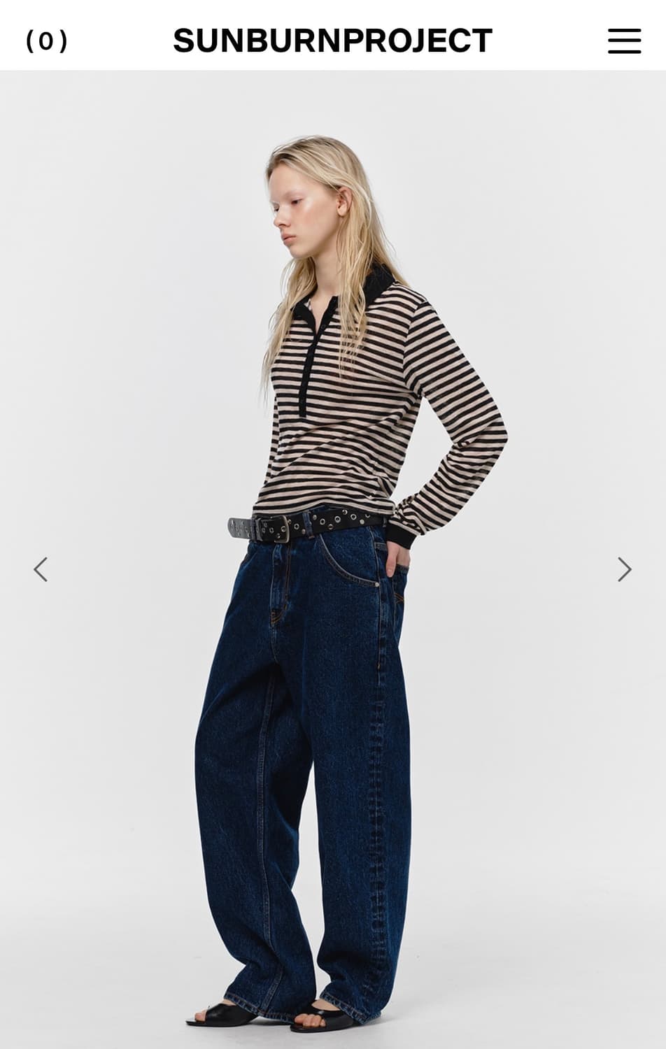 썬번프로젝트 긴팔티 / 새상품 상품이미지3