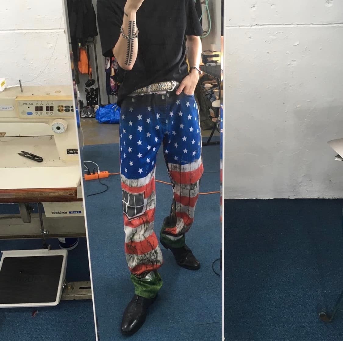 [31] 캘빈클라인 1978 라프시몬스 팬츠 상품이미지3