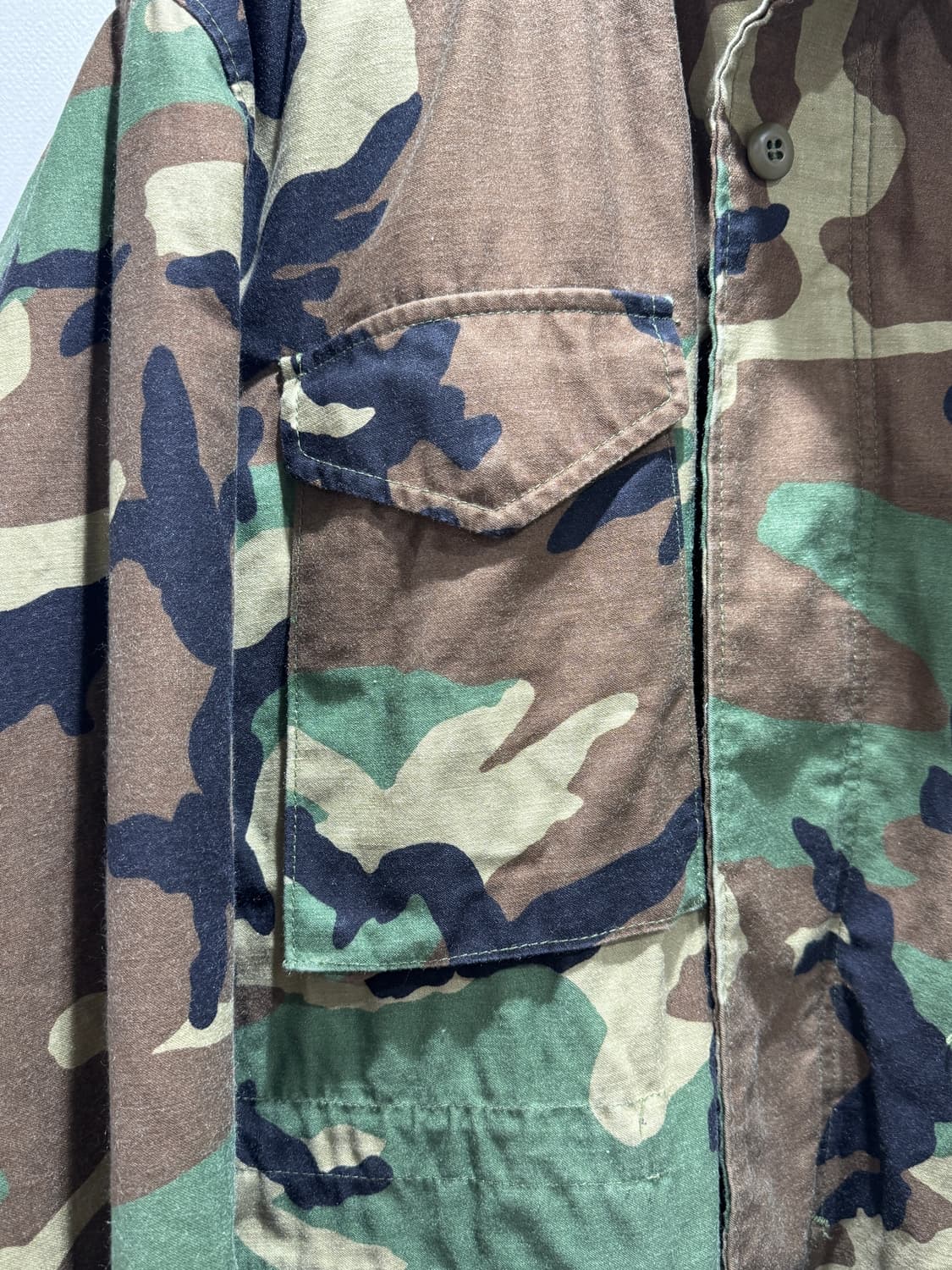 US Army 우드랜드 카모 M65 필드 자켓 (L-S / 내피 포함) 상품이미지2