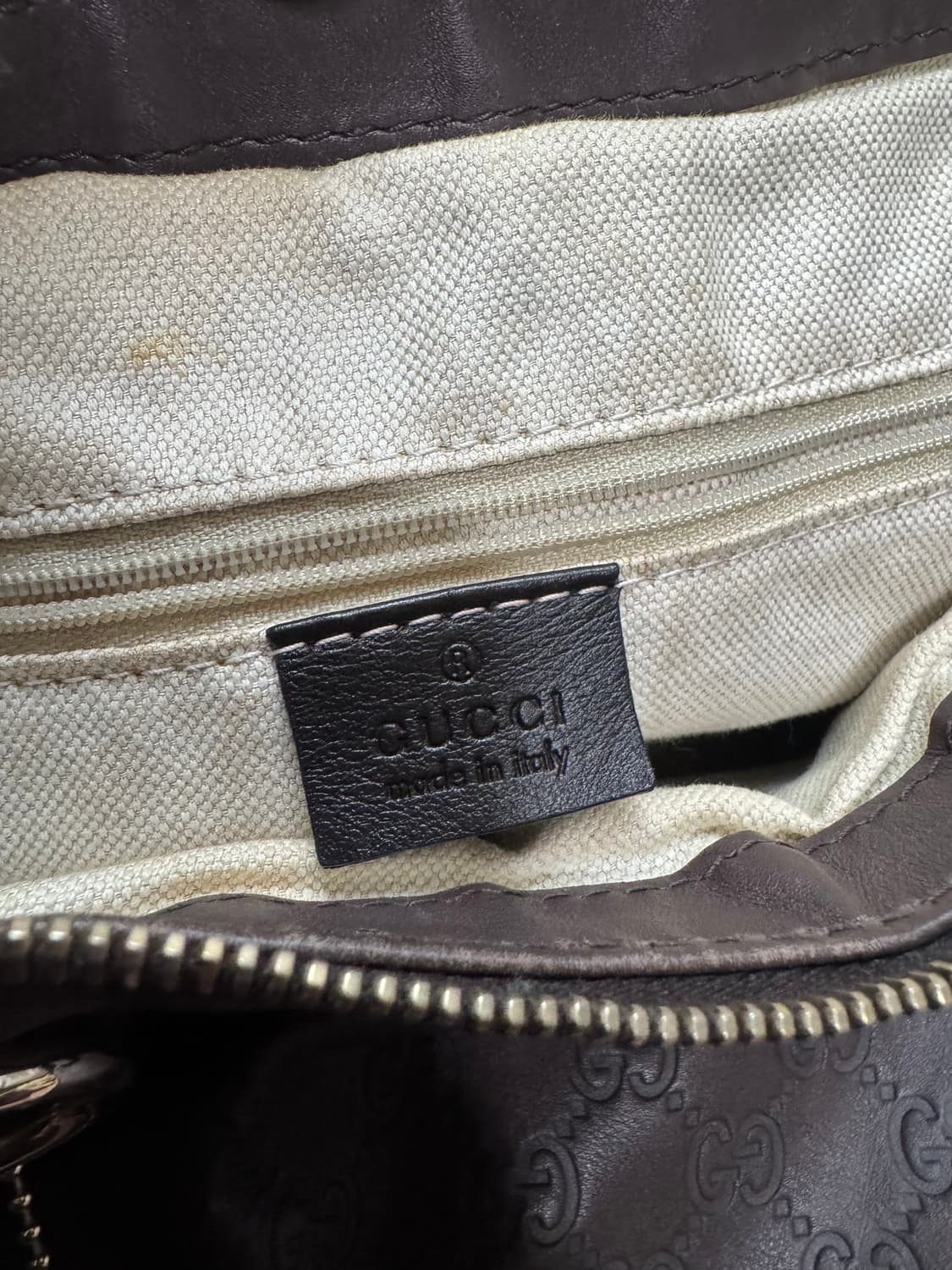 구찌 시마 레더 호보 숄더백 상품이미지7