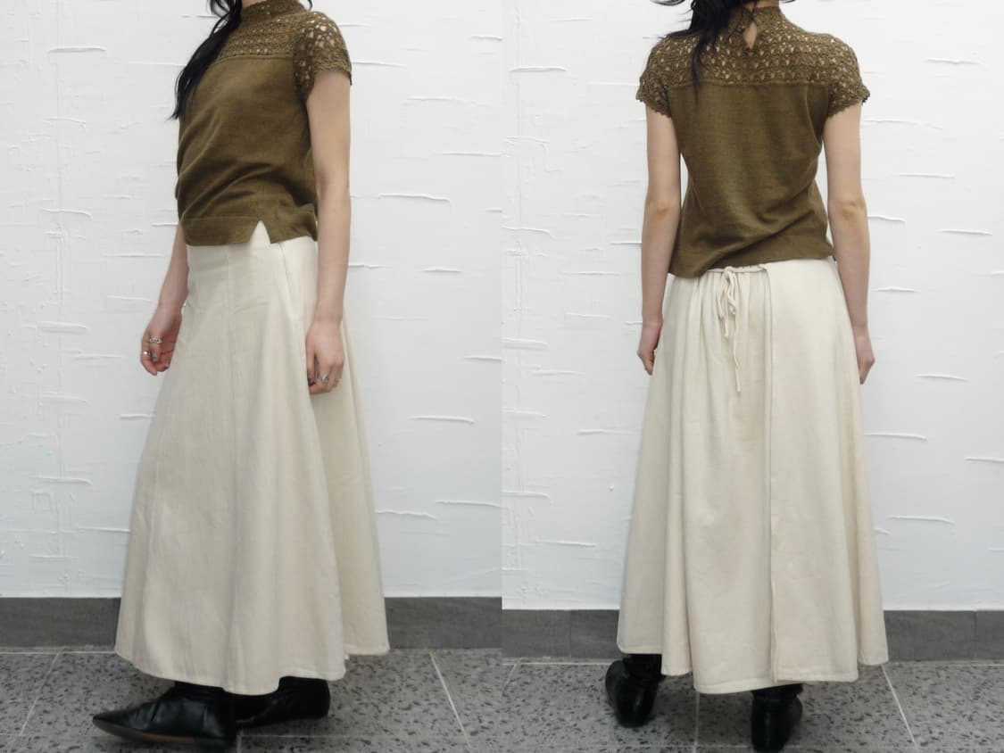 mocha crochet knit top 상품이미지3