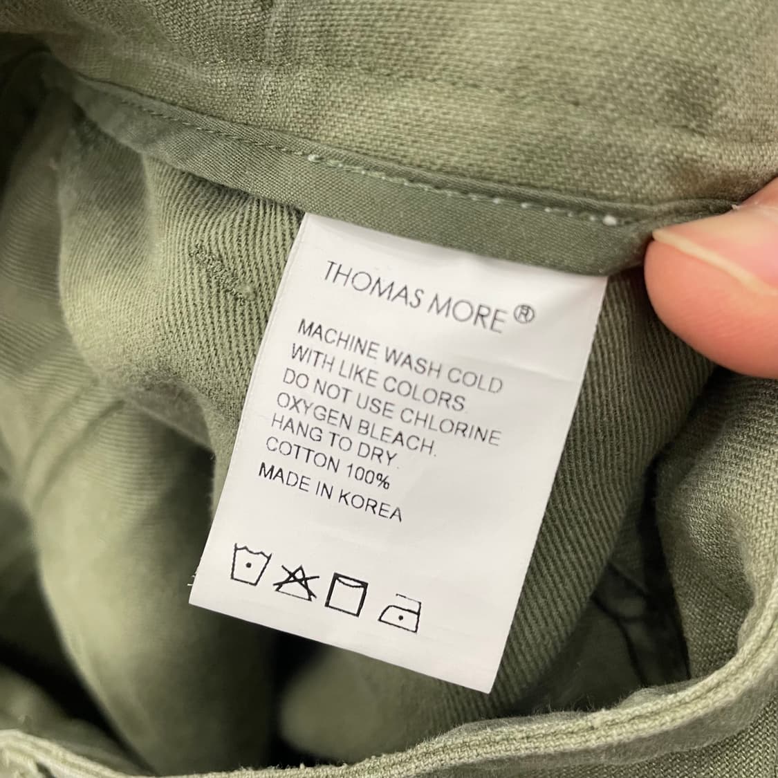 토마스모어 와이드 퍼티그 팬츠 상품이미지4