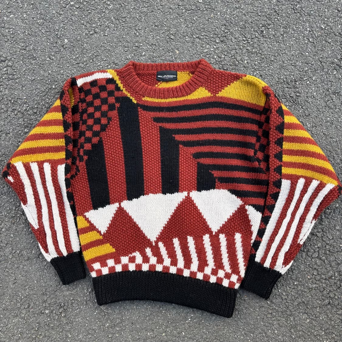 올드 미스터 준코 바이 준코 코시노 헤비울 스웨터 상품이미지1