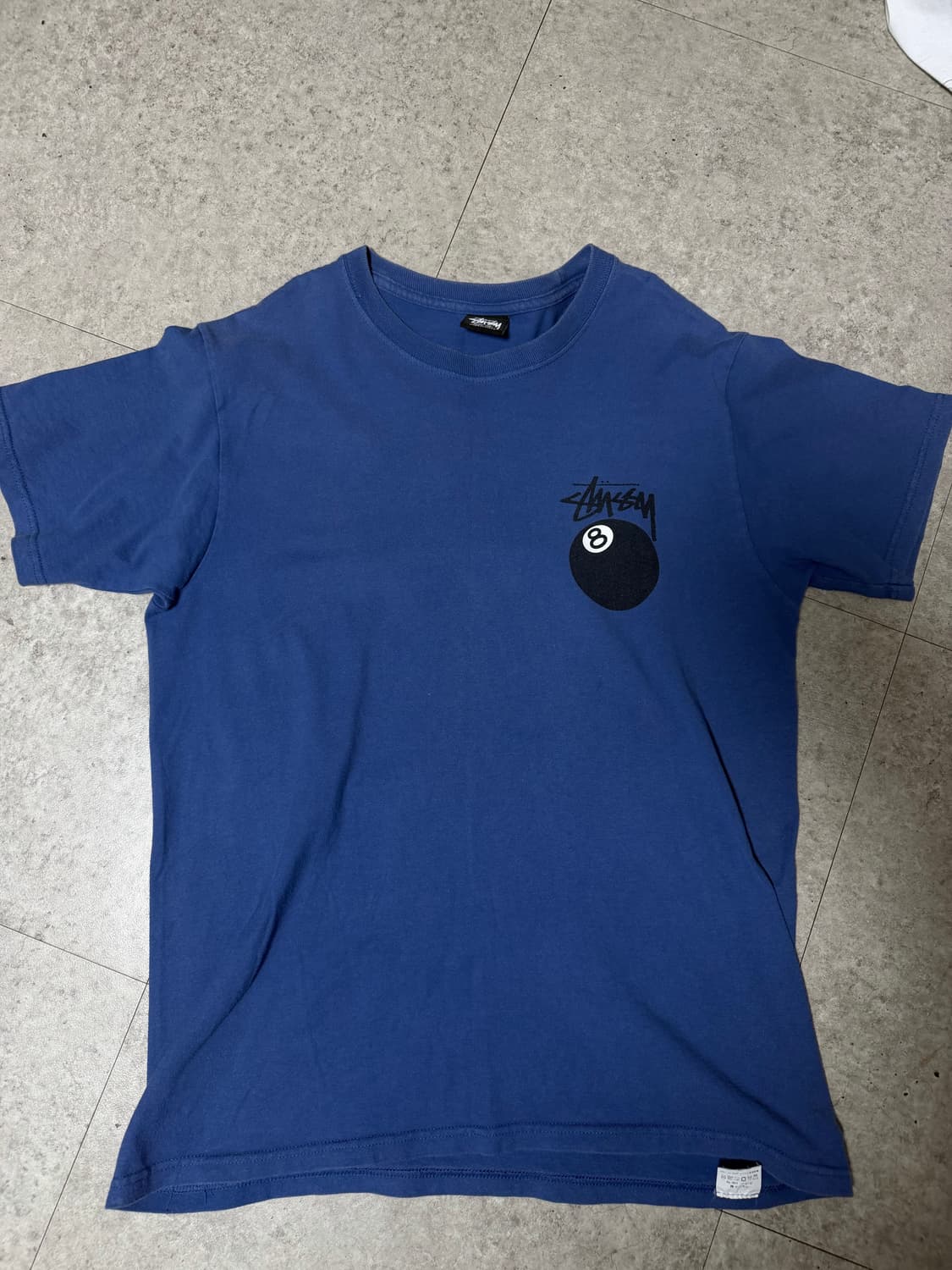 스투시 8볼 티셔츠 미드나잇 - 22SS 상품이미지3