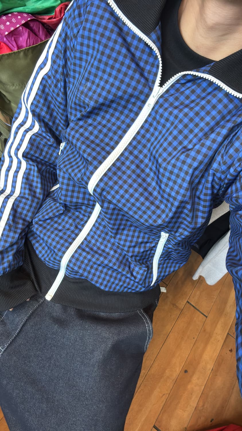 아디다스 체크 져지 상품이미지1