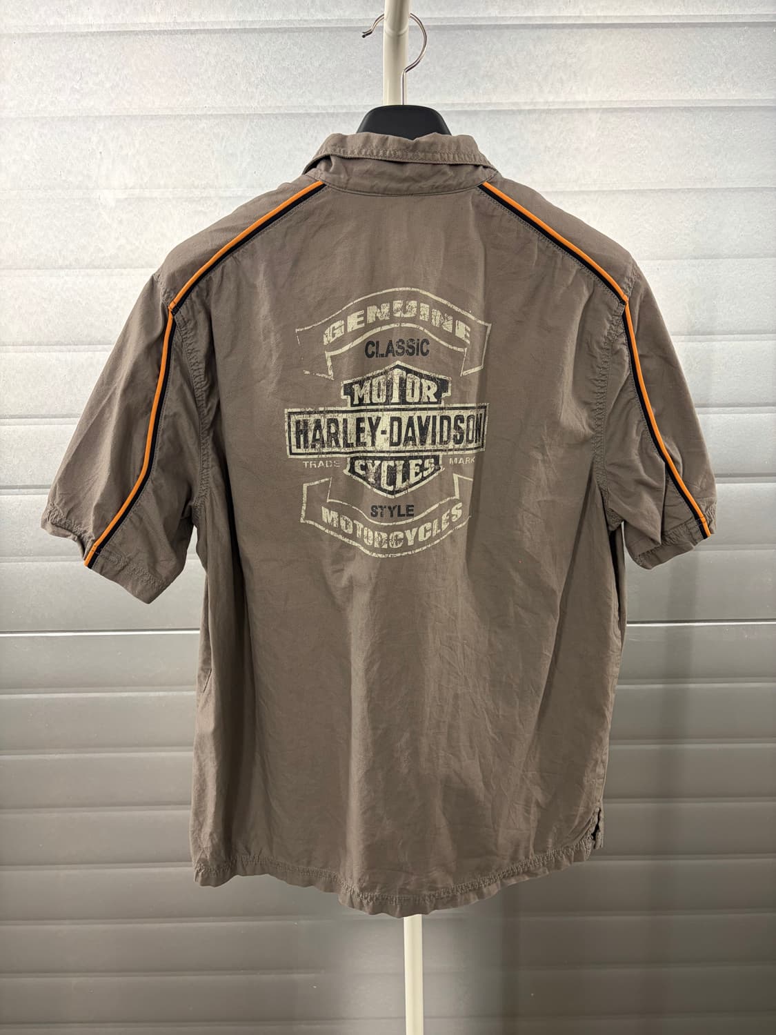 Harley Davidson half-sleeve shirt L 상품이미지4
