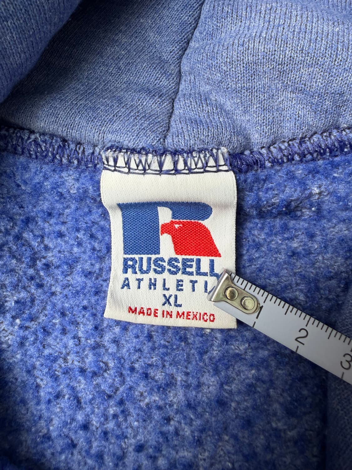 90s Russell Hoodie (heather blue) 상품이미지3