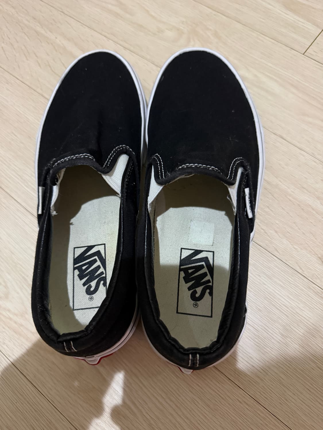 반스 슬립온 코어 데일리 클래식 검흰 245 상품이미지2