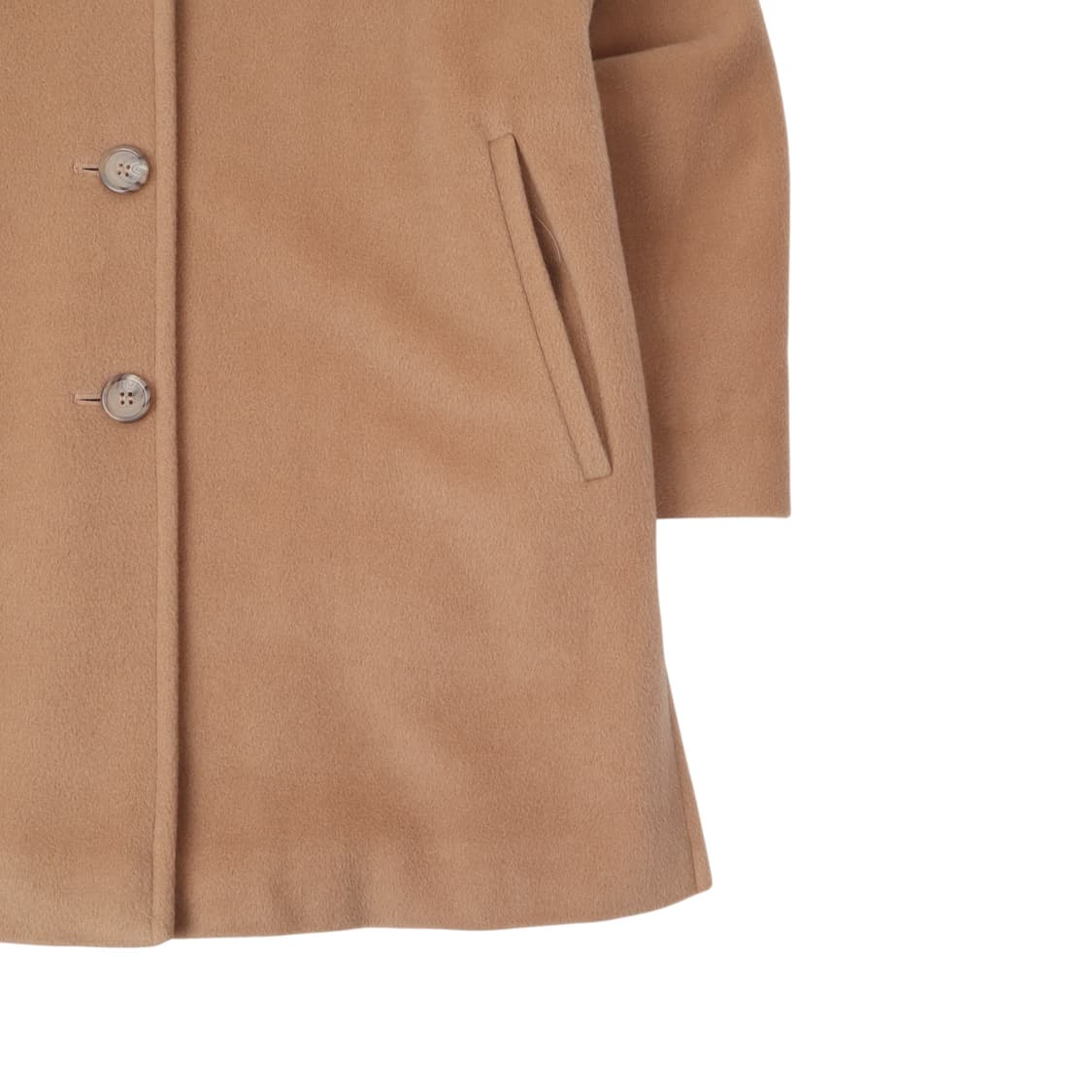 막스마라 이태리 베이지 큐프라 울 코트 상품이미지4