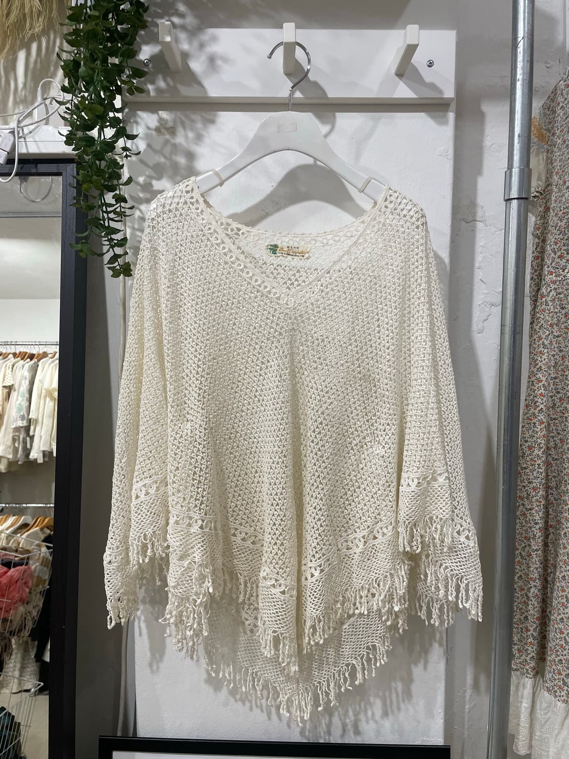 Bohemian crochet cape 상품이미지7
