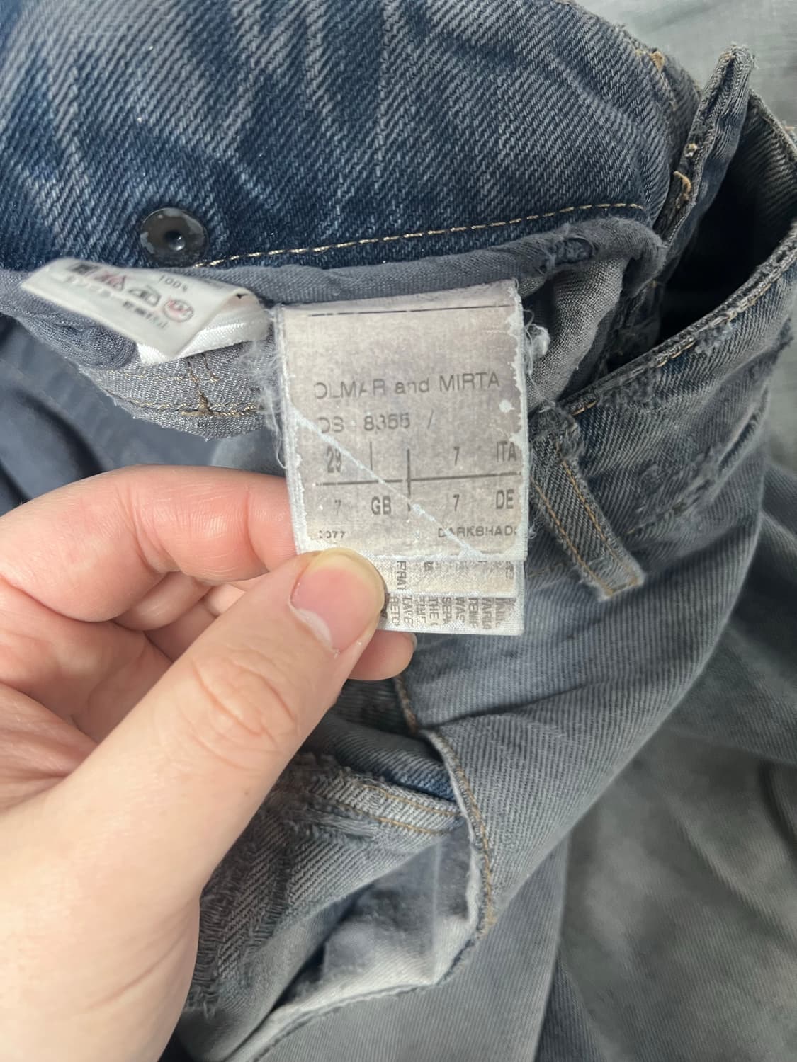 릭오웬스 다크쉐도우 데님 상품이미지8