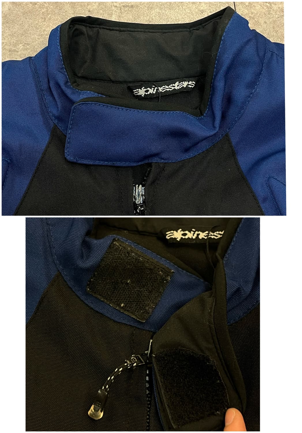 알파인스타 레이싱자켓 블루 L #csz2192 상품이미지4