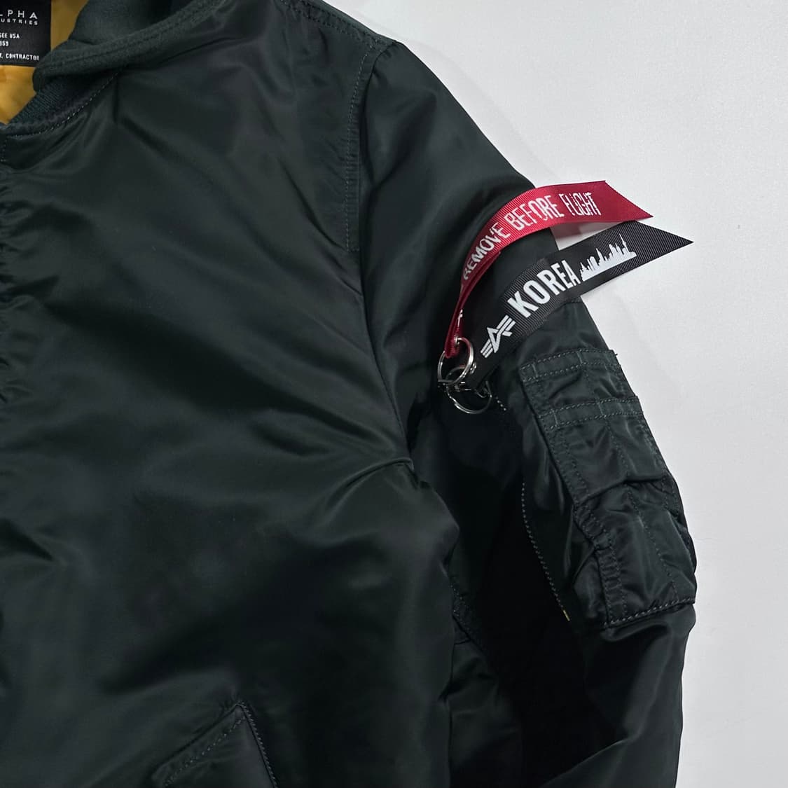 알파인더스트리 후드 ma-1 자켓   상품이미지5