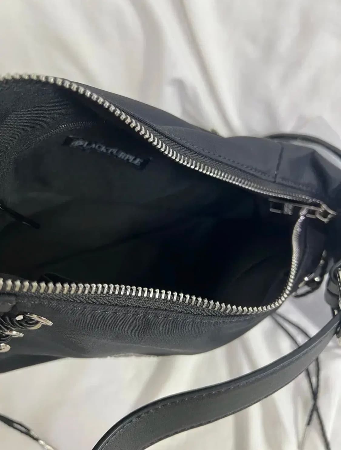 블랙퍼플 글로우 코르셋 백 Glow Corset Bag 블랙 상품이미지6