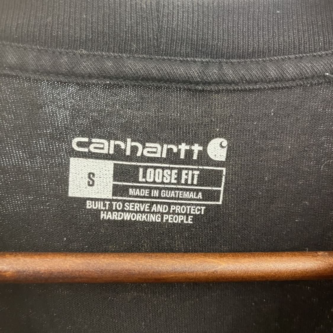 칼하트 캐주얼 빈티지 오버핏 포켓 워크 반팔티 S C12454 상품이미지5