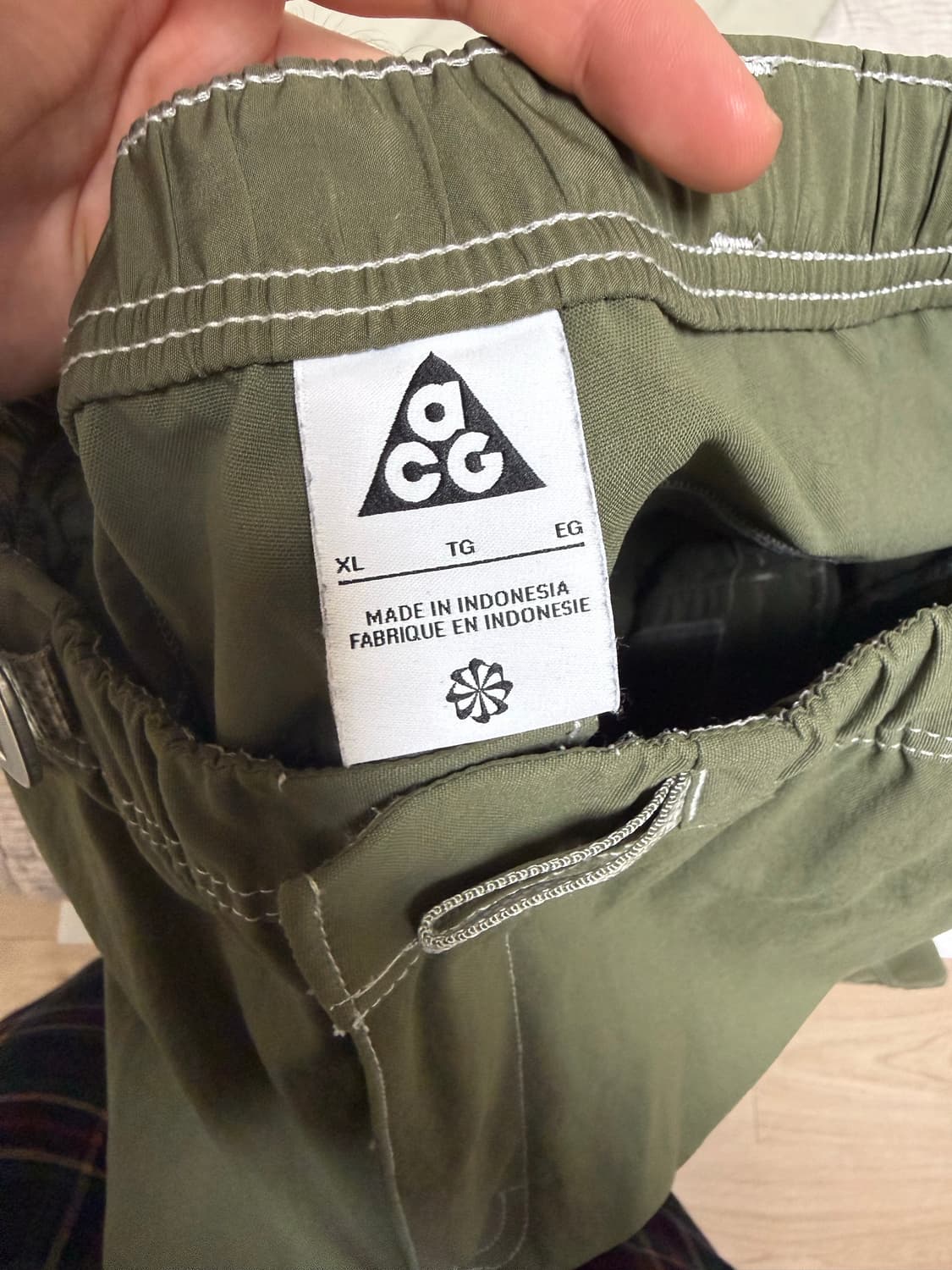 ACG 스미스 서밋 카고 팬츠 올리브 XL 상품이미지2