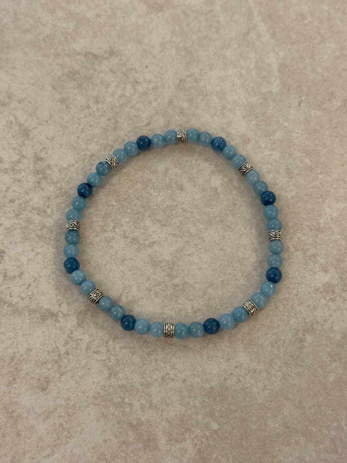 블루비즈 해마타이트 포인트 팔찌 상품이미지1