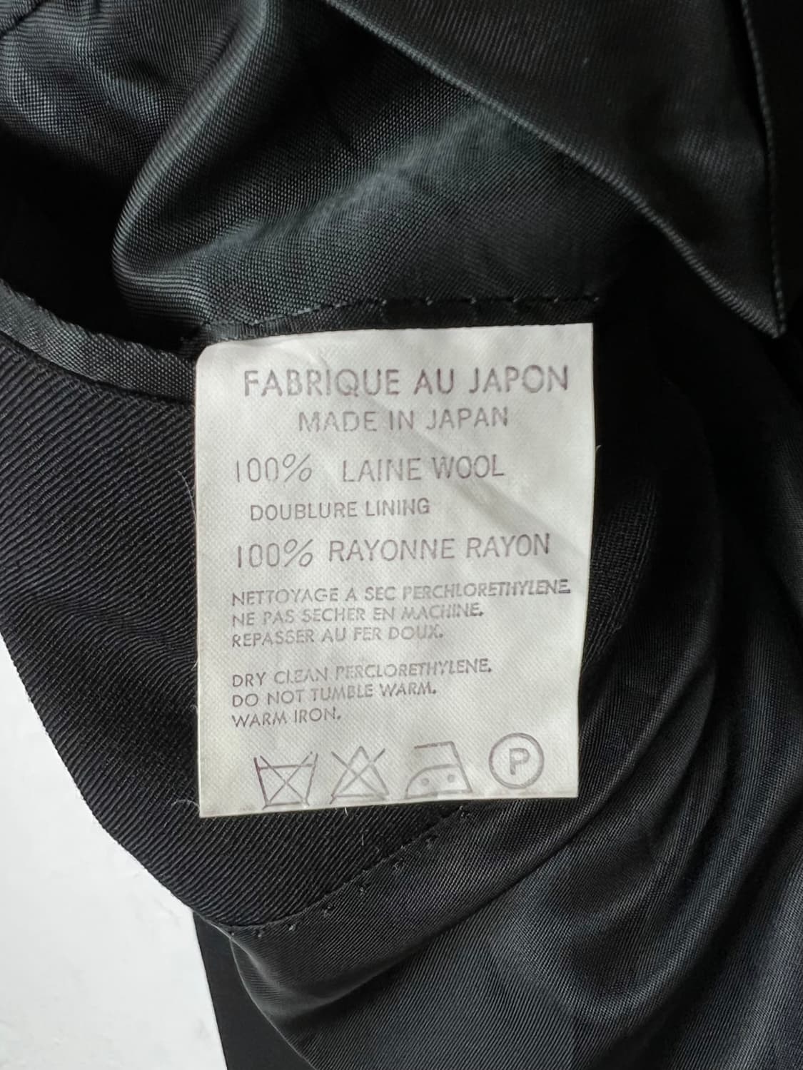 Y’s for men 요지야마모토 3b 블레이져 상품이미지5