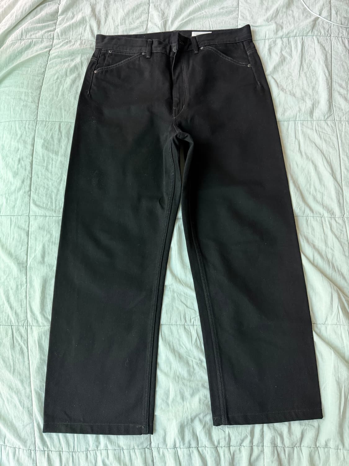 [52] 르메르 심리스 데님 진 블랙 상품이미지1