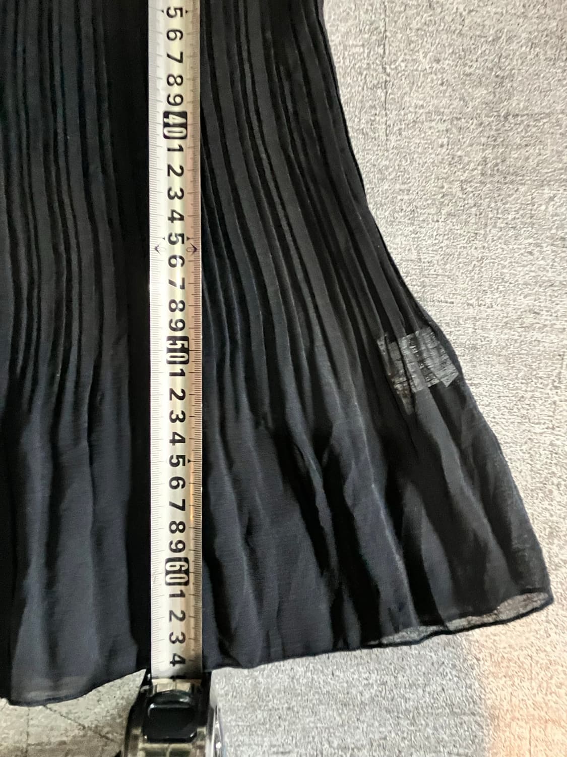 일본빈티지 핀터깔y2k 하구미 퍼퓰럼 볼륨플리츠베스트 상품이미지3