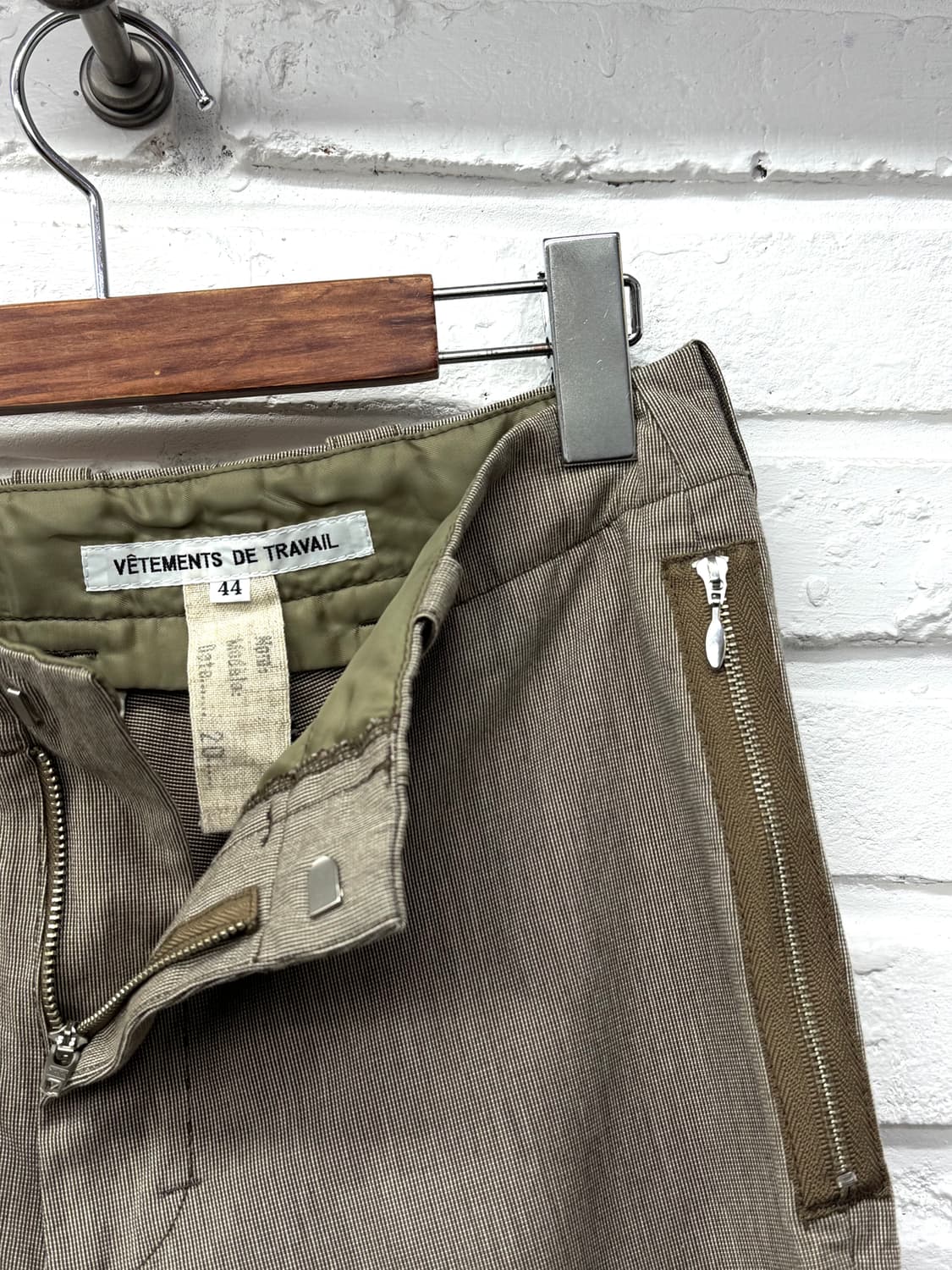 Vetements de travail 브라운 체크 슬랙스 상품이미지2