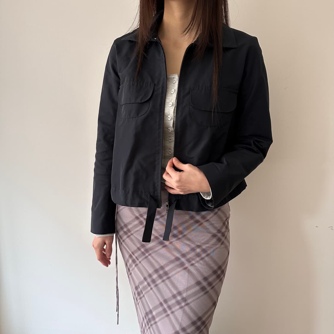 질샌더 jil sander navy 숏 자켓 상품이미지1