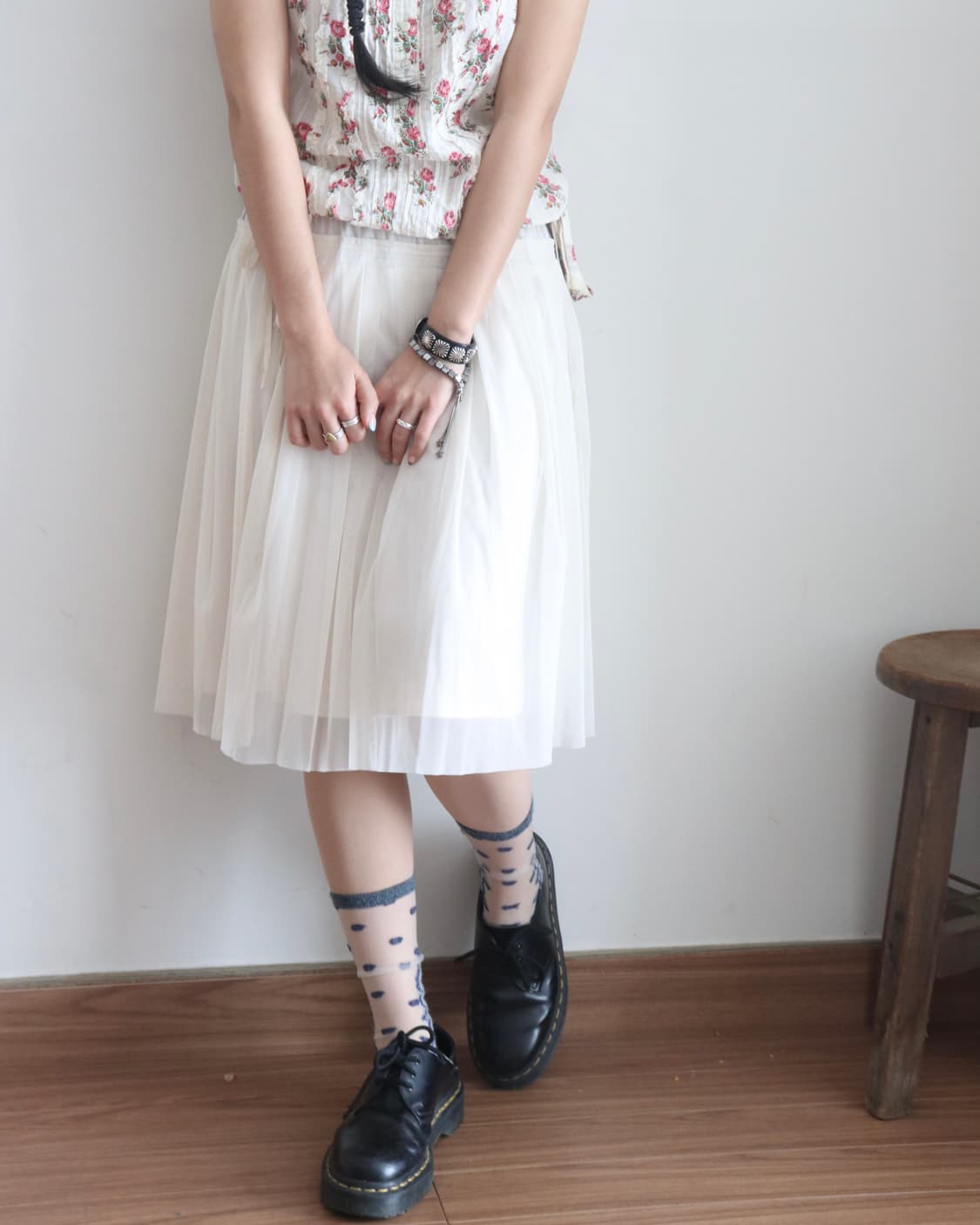 [Ray Beams] Ribbon Tulle Skirt 상품이미지7