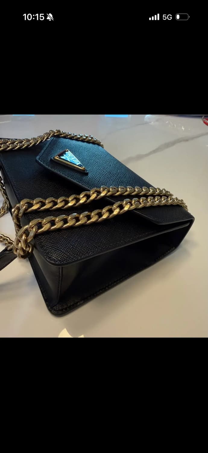 프라다 사피아노 블랙 체인 체인백 상품이미지3