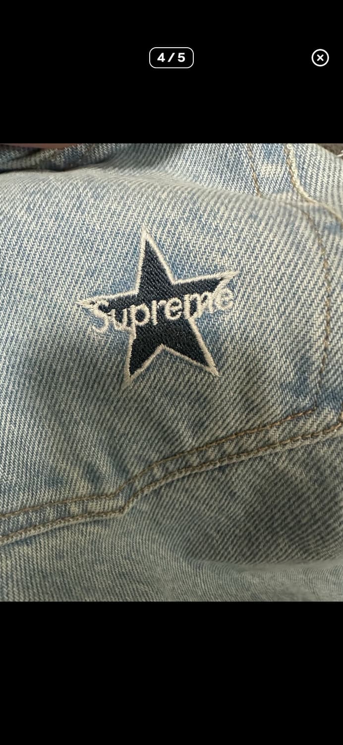 슈프림 레귤러 데님진 32 상품이미지4
