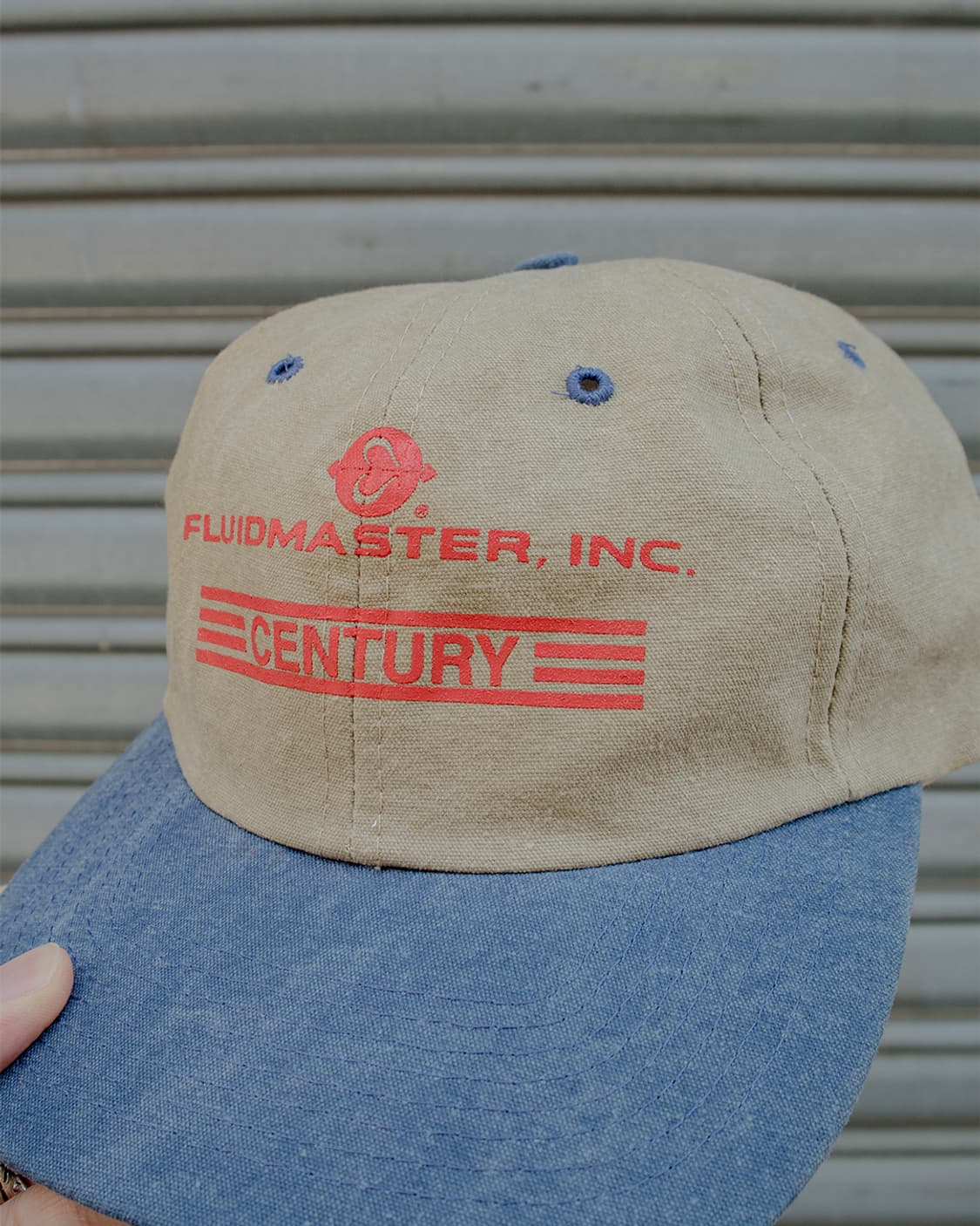 Vintage washed two-tone 캡 상품이미지2