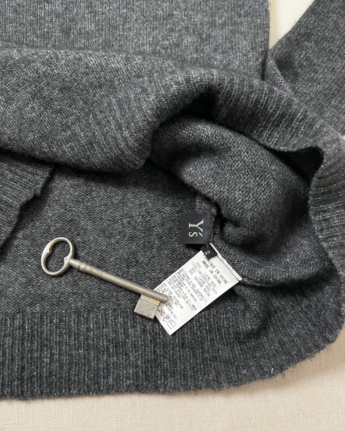 요지야마모토 하이넥 포켓 니트 Y's'yhojiyamamoto 상품이미지8