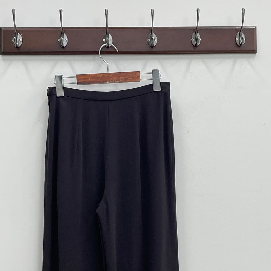 막스마라 브라운 스트레이트 핏 슬랙스 상품이미지5