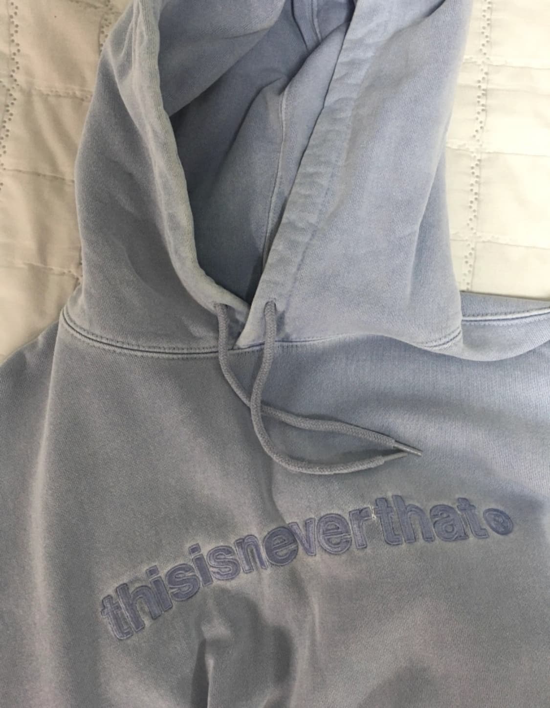 디네댓 후드티 라이트바이올렛 소라색 상품이미지2