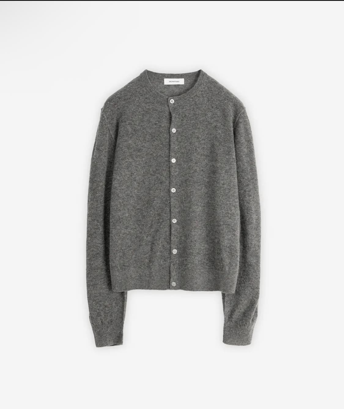 브라운야드 라운드넥 가디건 상품이미지1