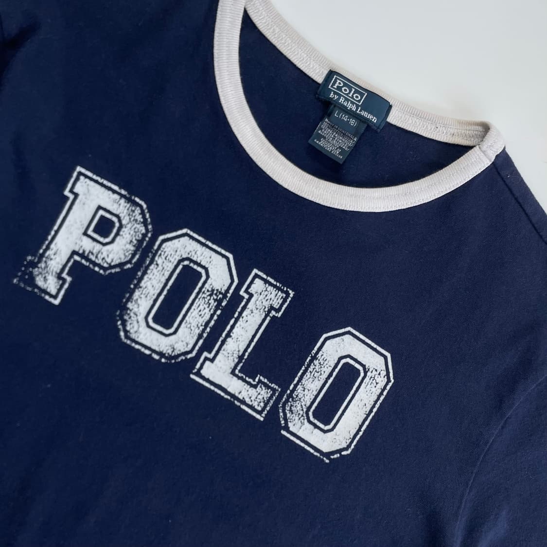 Polo  폴로 랄프로렌 로고 반팔 링거티 상품이미지3