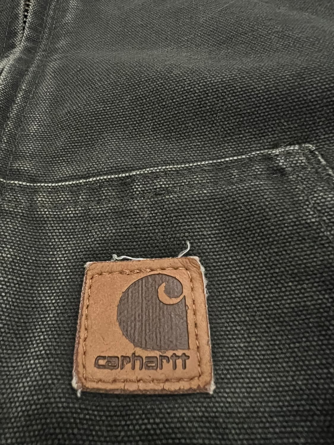 (M) 칼하트 후드 덕 액티브 자켓 J130 MOS 모스그린 상품이미지5