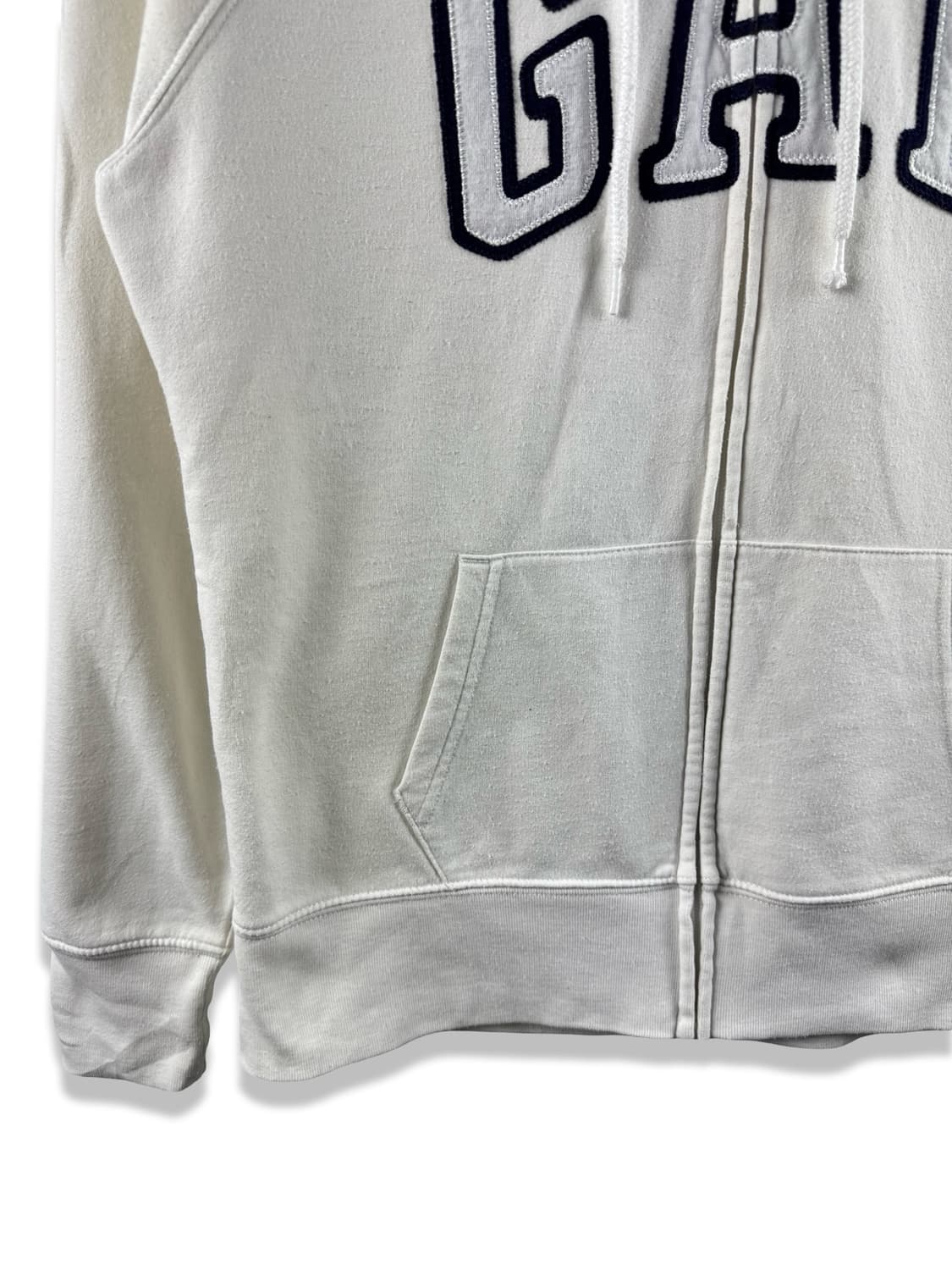 갭 화이트 Y2K 후드집업2400 상품이미지4