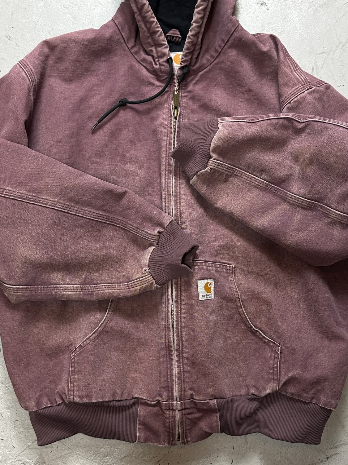 OG 칼하트 J130 액티브 자켓 칼하트 DPM 후드 자켓 상품이미지8