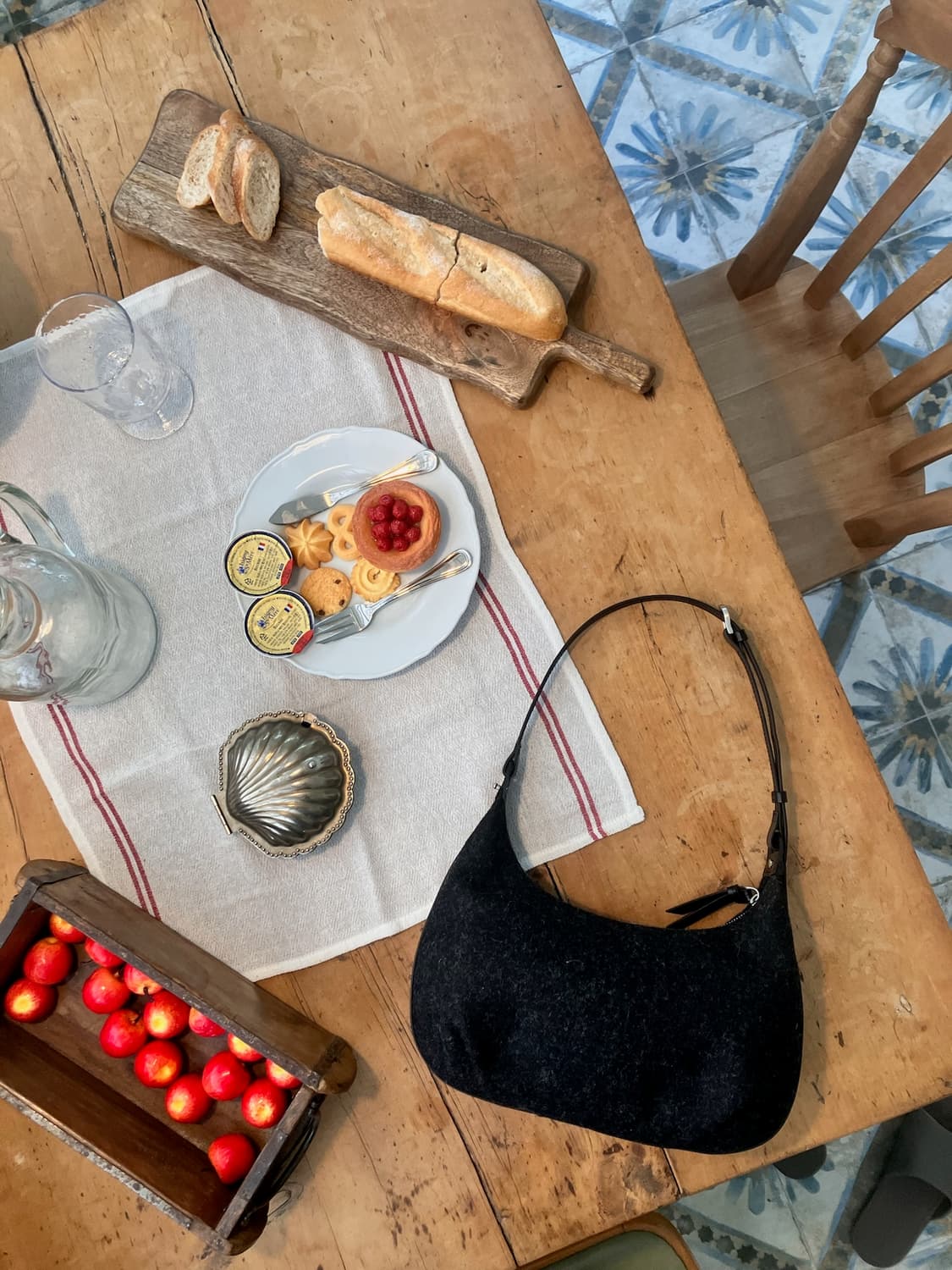 아브라함문 울 가방 (새상품) 상품이미지5