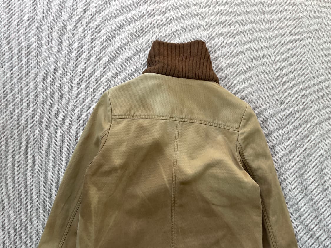 Alpha 빈티지 하이넥 디테일 하이브리드 집업 자켓 상품이미지8